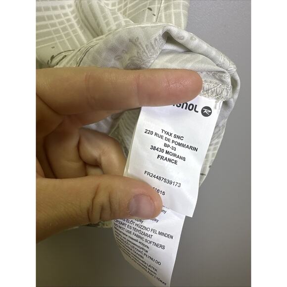 Rossignol Button Down Polo Shirt Men's Size S Lycian Outdoor Hiking Biking NWT - Picture 7 of 9